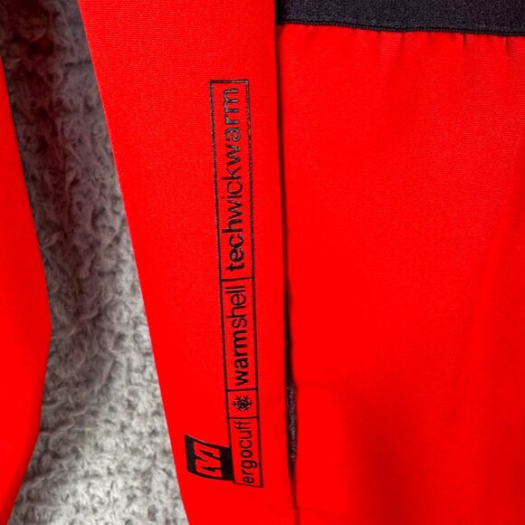 Mavic Cycling Jacket Mens Medium Red Black Thermo Lined Bicycle Road Race Bike - Picture 9 of 16